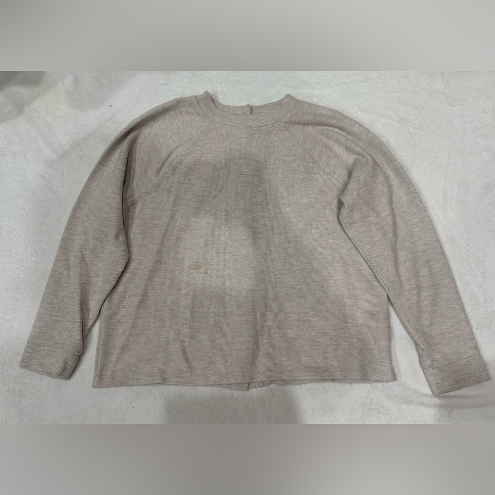 Madewell Beige Long Sleeve